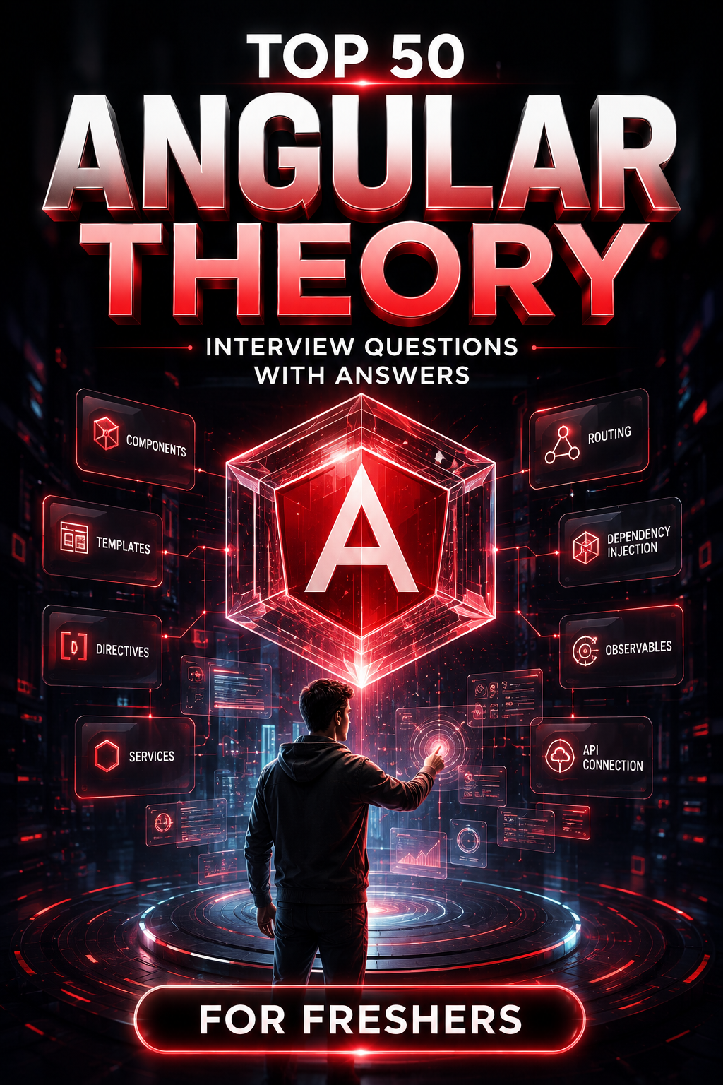 Top 50 Angular Theory Interview Questions with Answers for Freshers ⭐