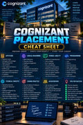 Cognizant Placement Cheat Sheet for Freshers ⭐