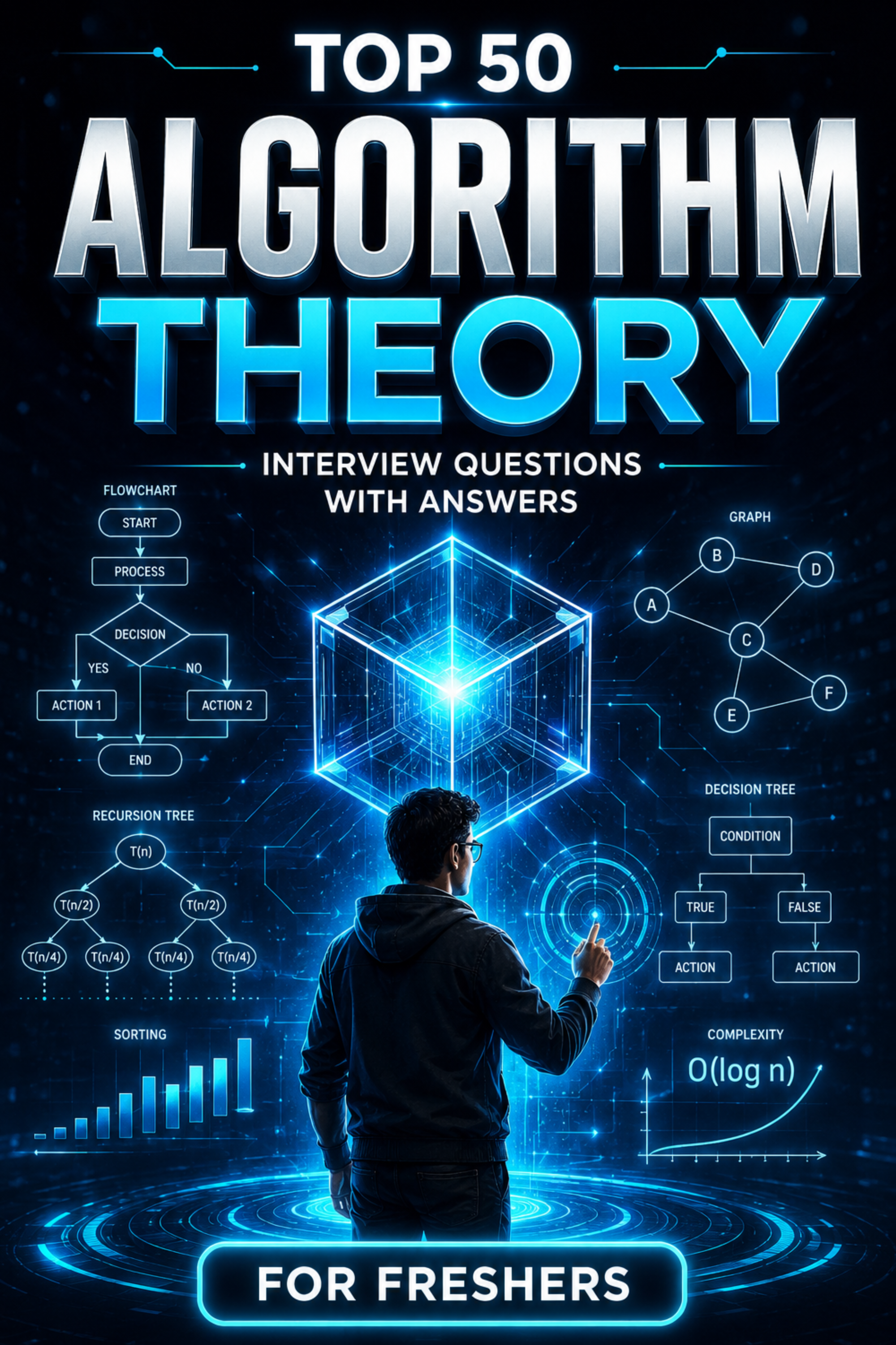 Top 50 Algorithm Theory Interview Questions with Answers for Freshers ⭐