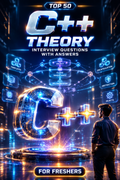 Top 50 C++ Theory Interview Questions with Answers for Freshers ⭐