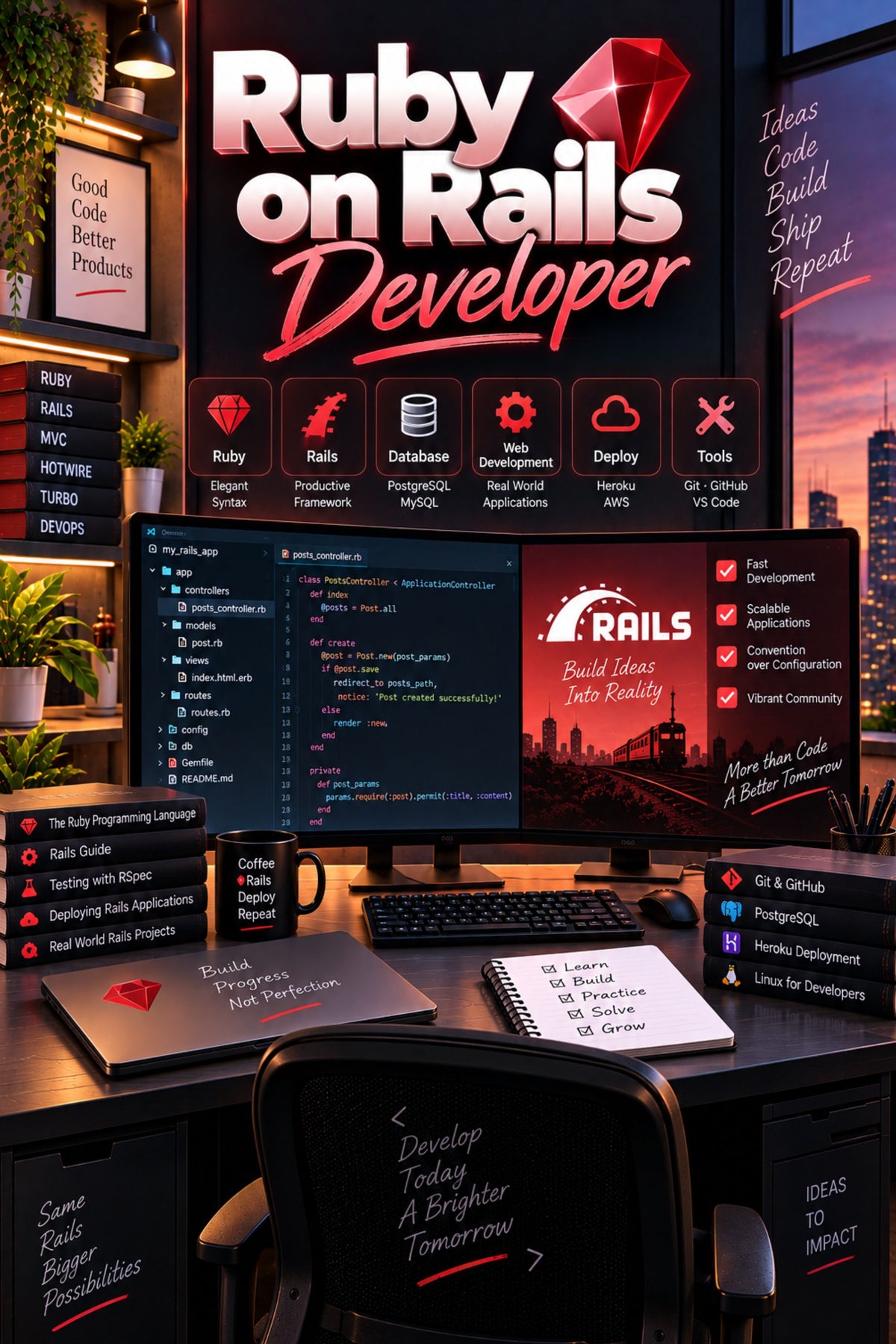 Top 50 Ruby on Rails Developer Interview Questions with Answers for Experienced ⭐
