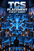 TCS Placement Cheat Sheet for Freshers ⭐