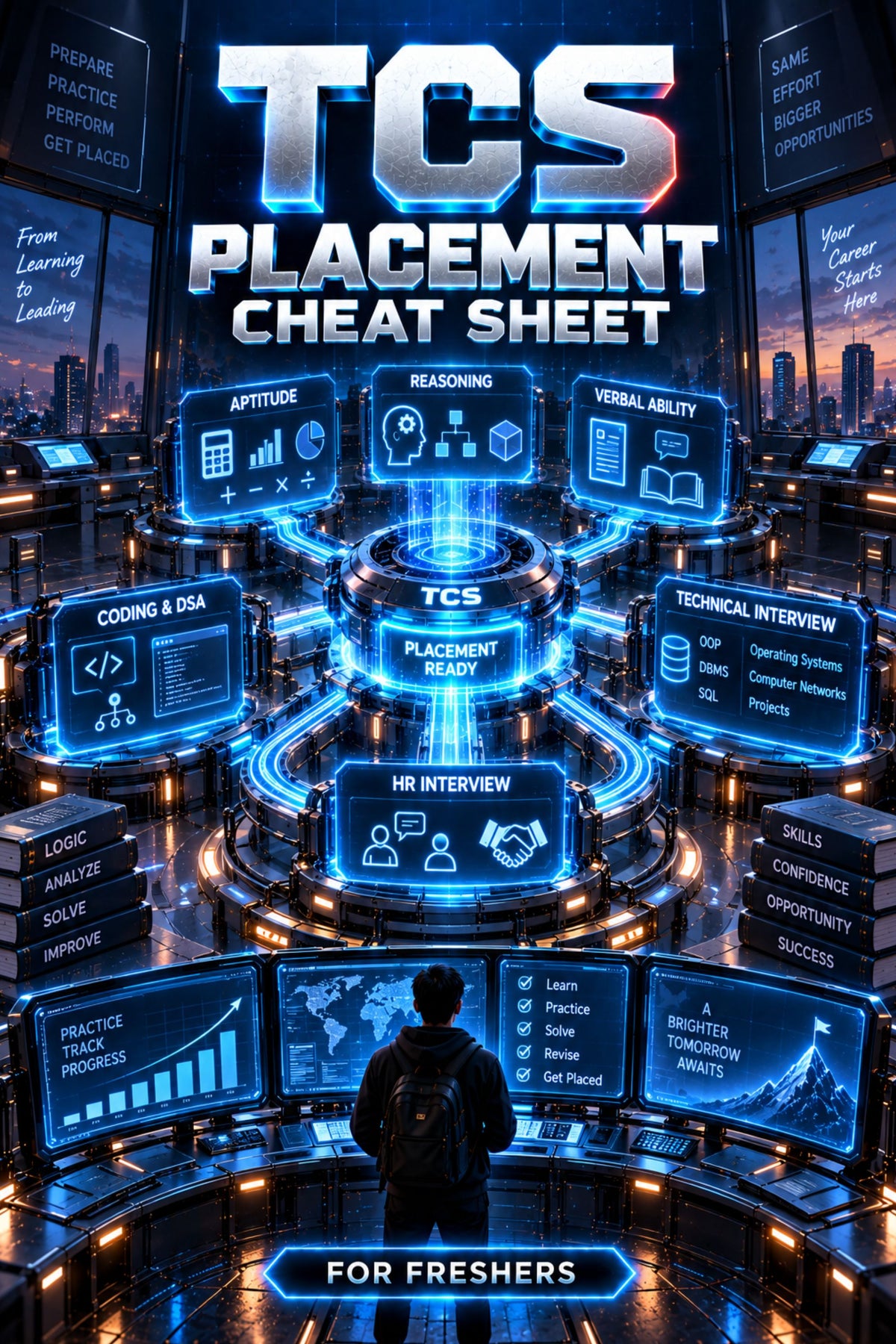 TCS Placement Cheat Sheet for Freshers ⭐