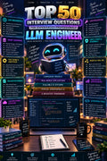 Top 50 LLM Engineer General Interview Questions with Answers for Experienced ⭐