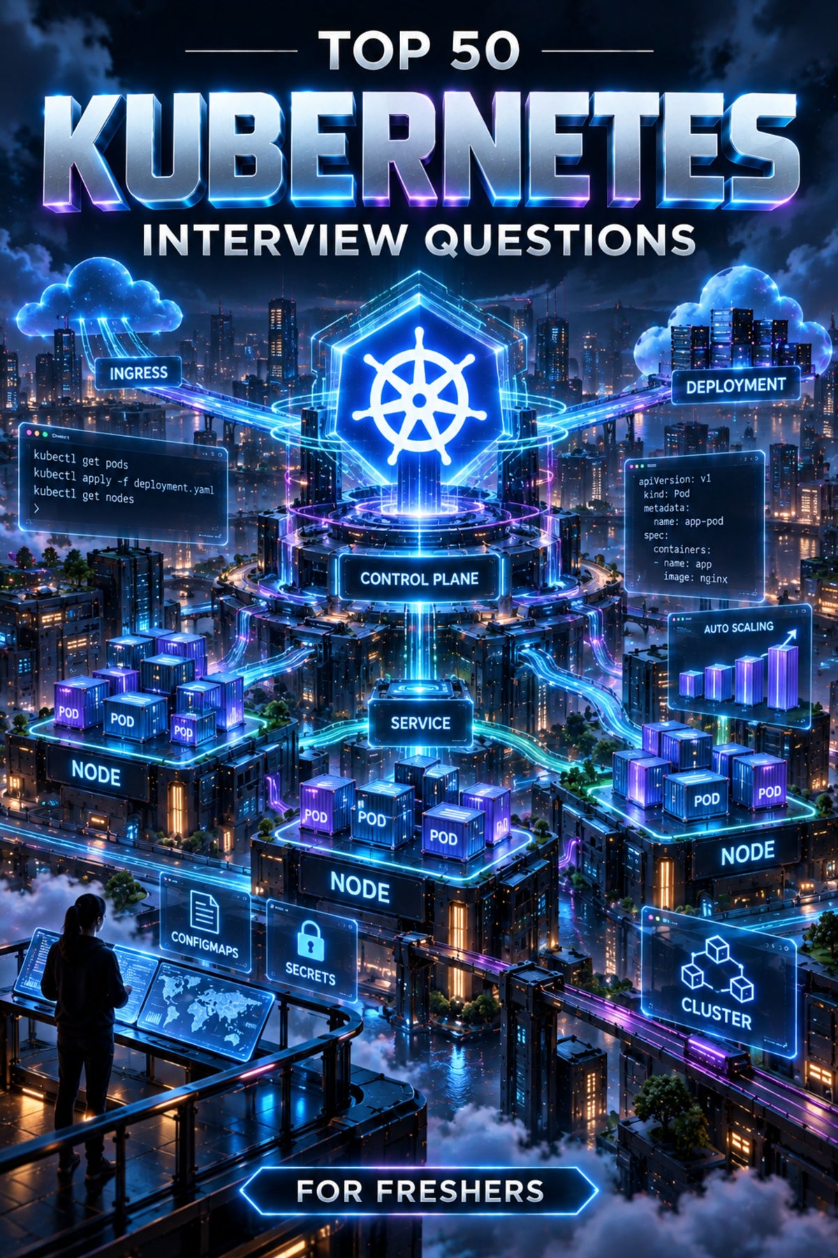 Top 50 Kubernetes General Theory Interview Questions with Answers for Freshers ⭐