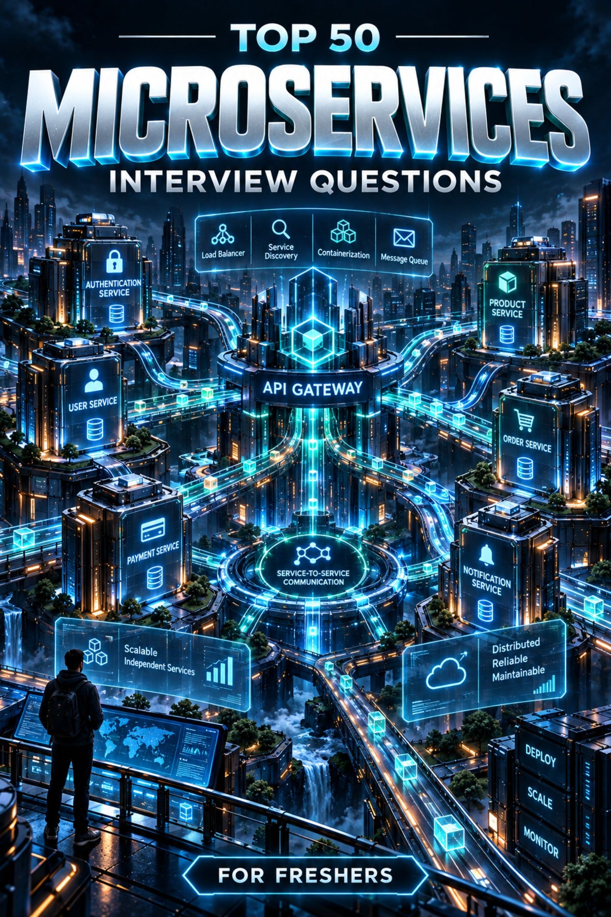 Top 50 Microservices Theory Interview Questions with Answers for Freshers ⭐