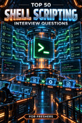 Top 50 Shell Scripting General Interview Questions with Answers for Freshers ⭐